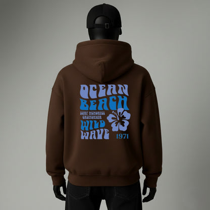 OCEAN BEACH - Hoodies - over size