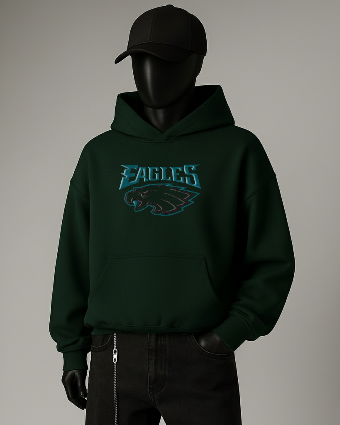 EAGLES - Hoodies Over Size - Printed