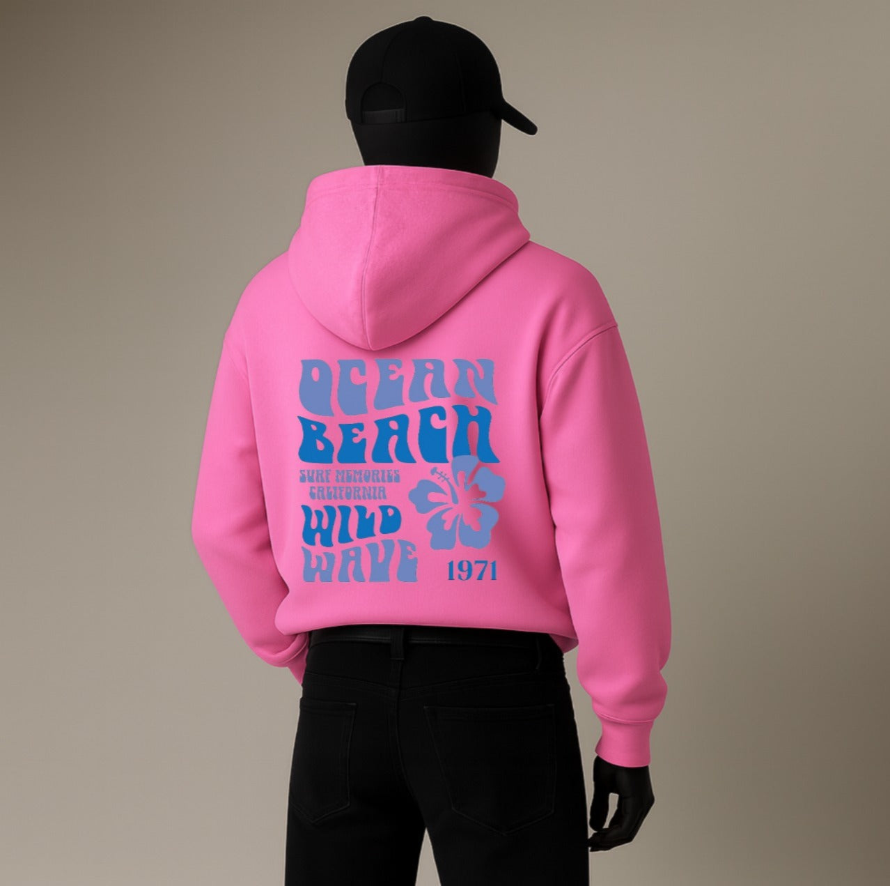 OCEAN BEACH - Hoodies - over size