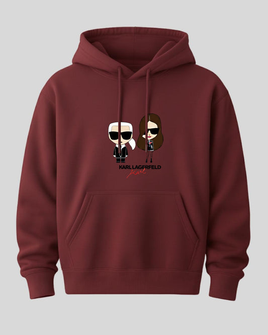 هوديز مطبوعة من كارل - مقاس عادي