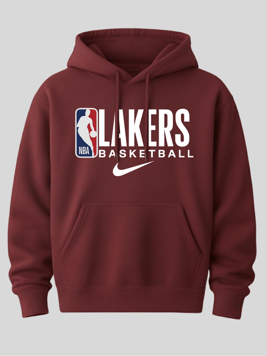 NBA LAKERS Basket Ball - Hoodies Printed - Regular