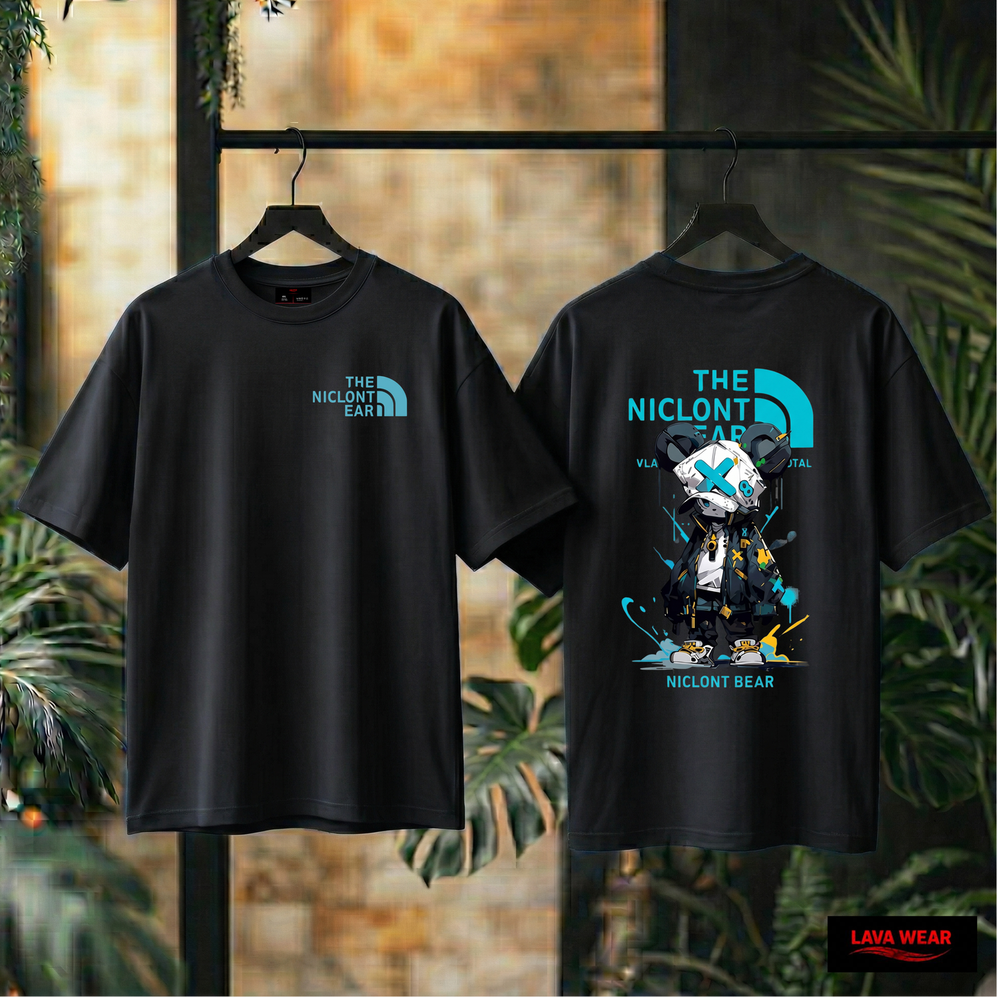 THE NICLONT EAR - over size - T- shirt