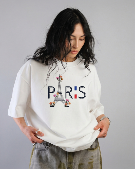 Paris Oversize  t-shirt girls