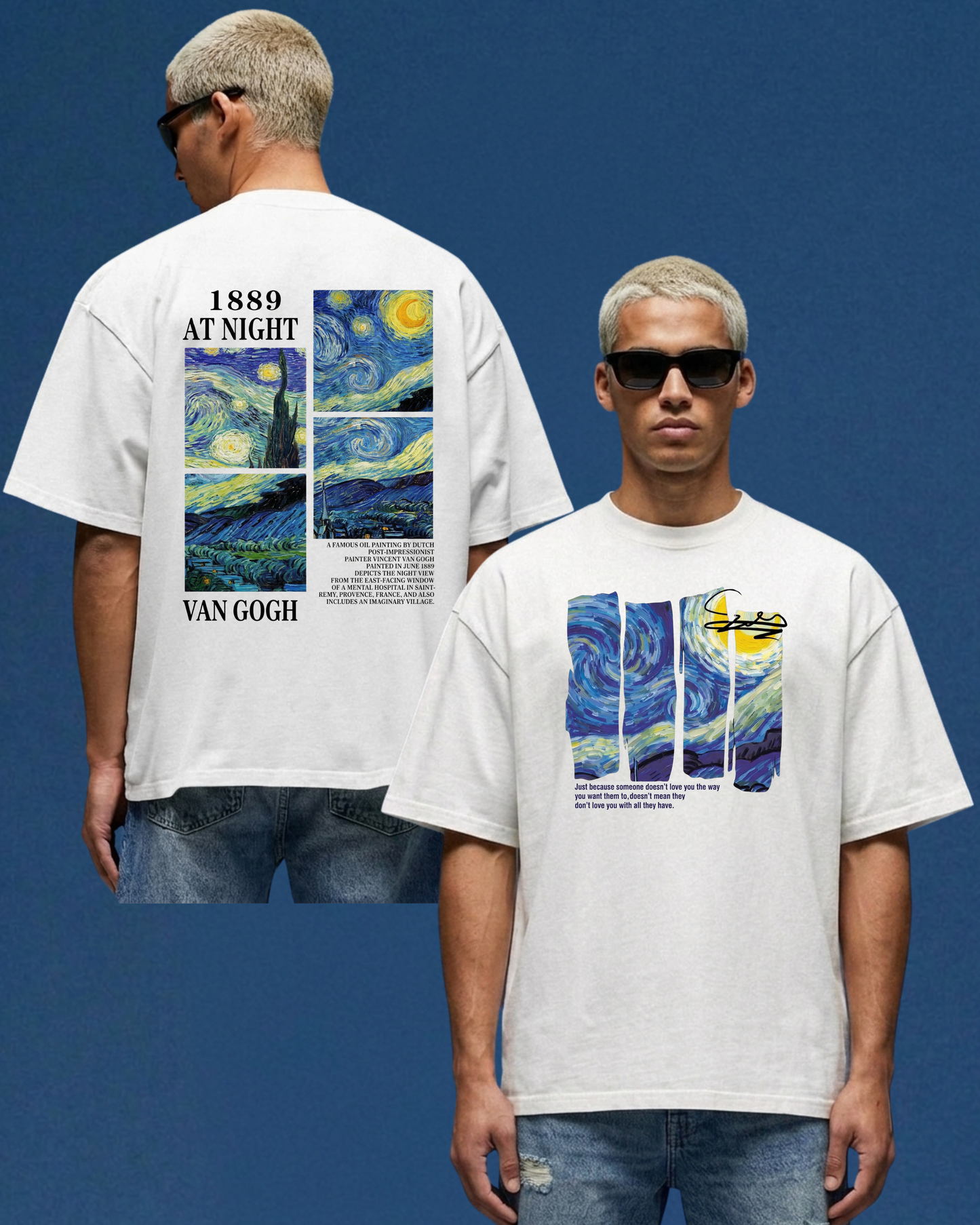 van gogh oversize t-shirt